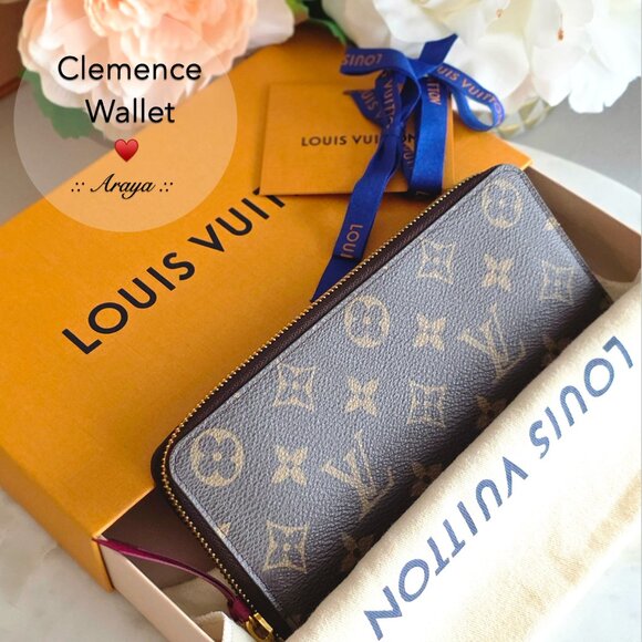 Louis Vuitton Clemence Wallet 100%Authentic - Picture 1 of 14